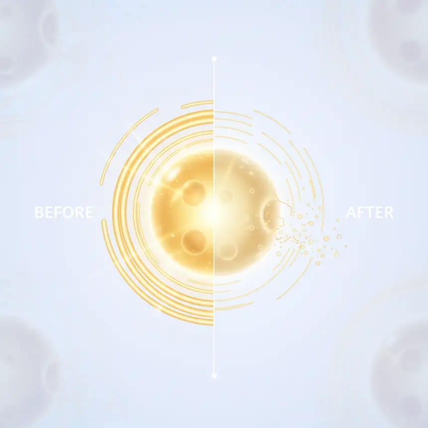 Cellular energy decline, reduced vitality