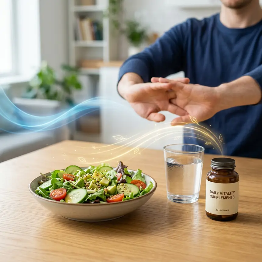 Vitality nutrients, healthy diet