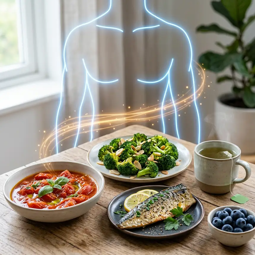 Prostate healthy diet, lycopene, omega-3