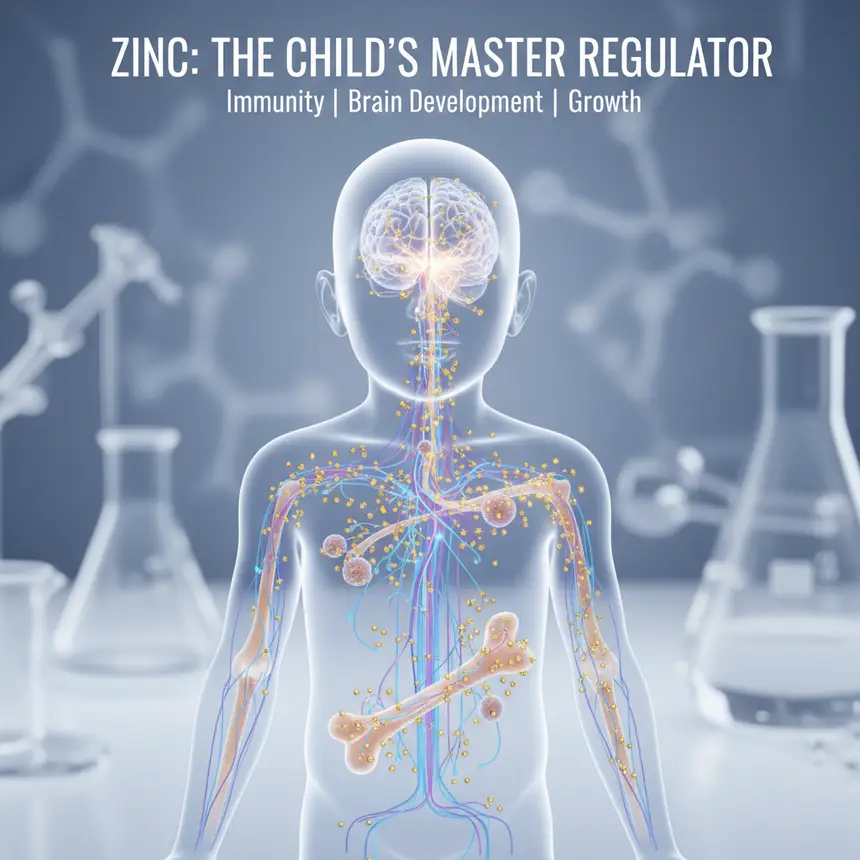 Children's zinc role, immunity growth