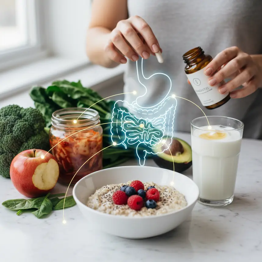 Gut health diet probiotics
