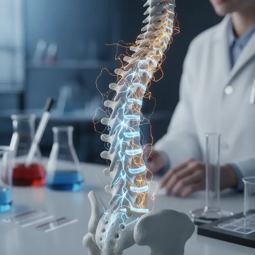 Spine nutrient deficiency