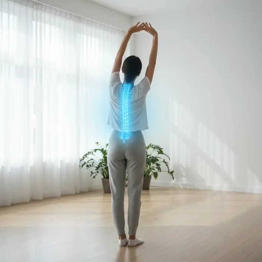 Healthy spine posture