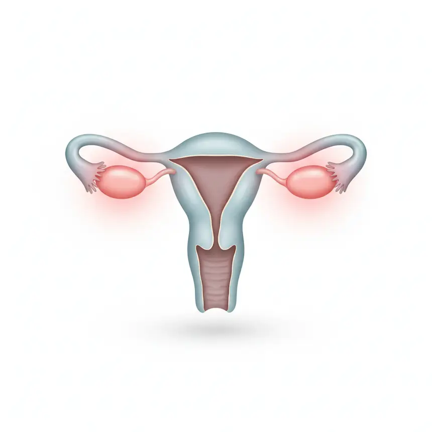 Decreased ovarian function