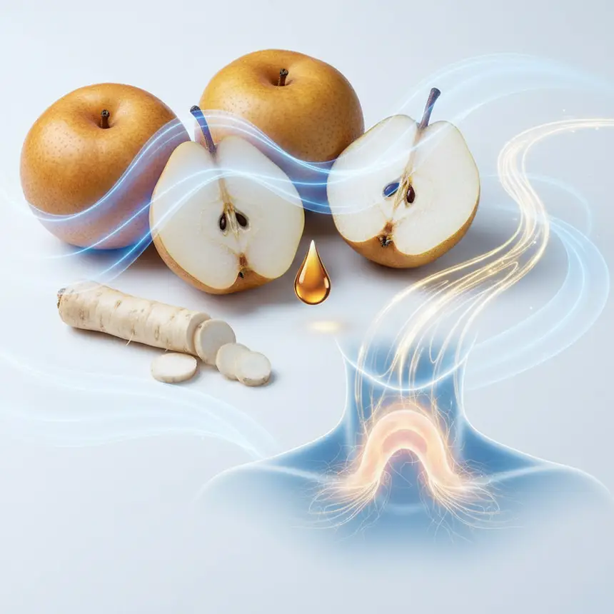 Pear bellflower propolis, throat soothing