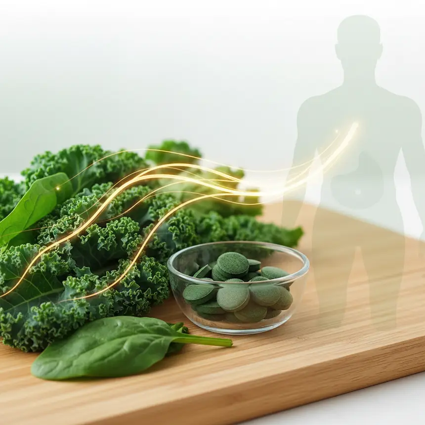 Chlorophyll benefits, chlorella nutrition