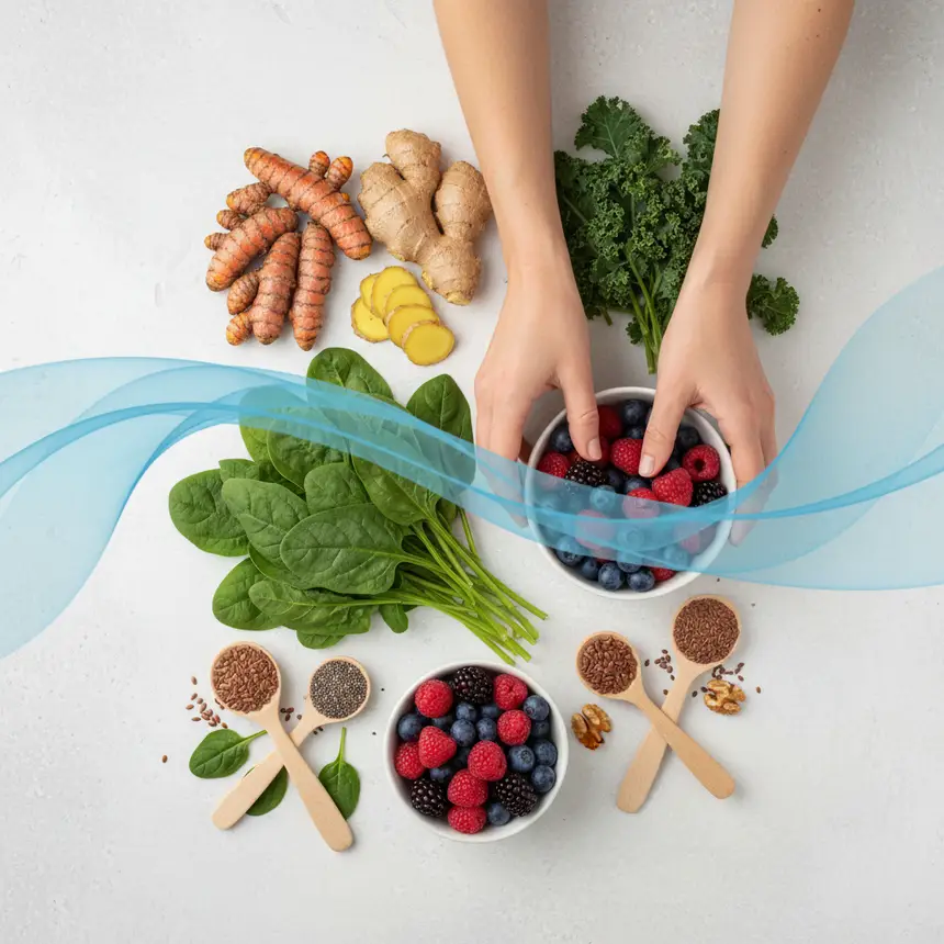 Anti-inflammatory diet nutrients