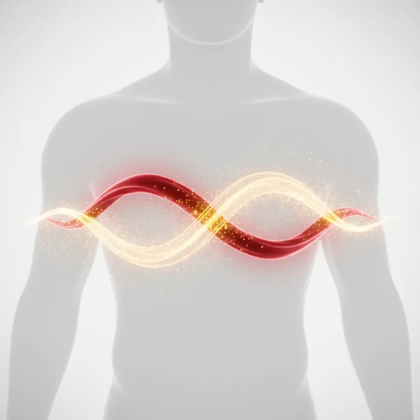 Vessel interaction, blood pressure blood sugar connection