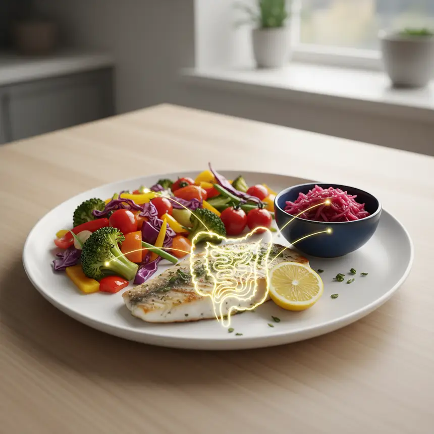 Gut health diet, small intestine nutrients
