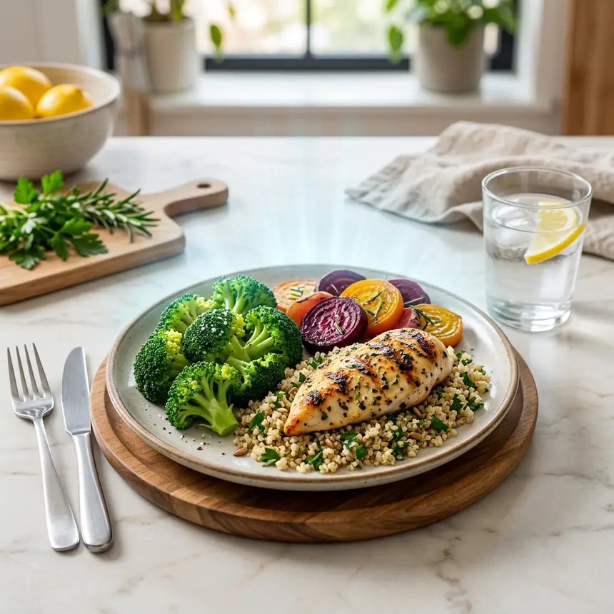Healthy meal composition