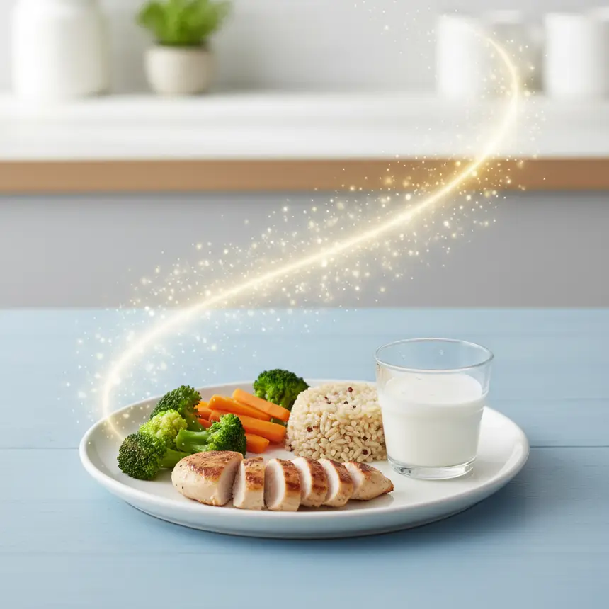 Children's balanced diet