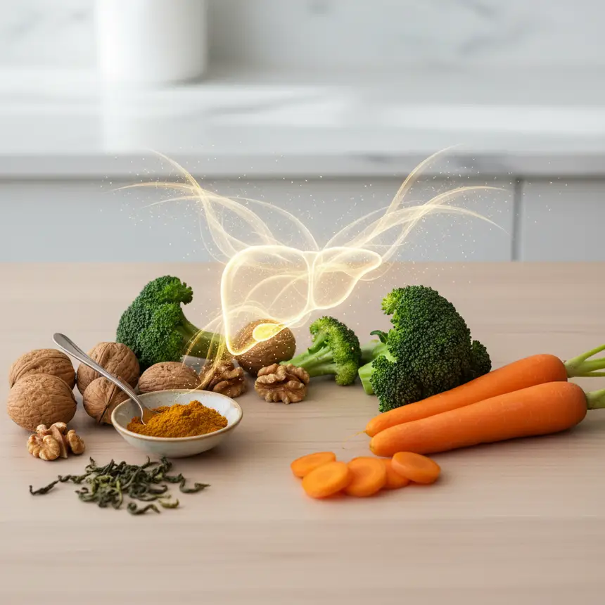 liver healthy foods, nutrient absorption, balanced diet