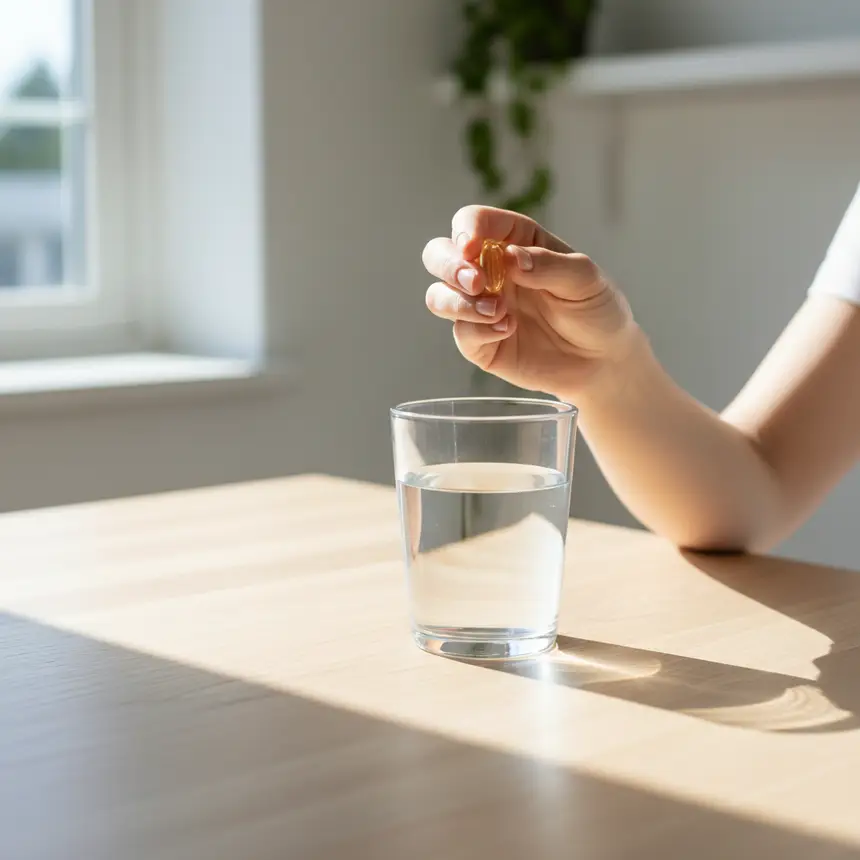 아침 영양제 섭취 루틴