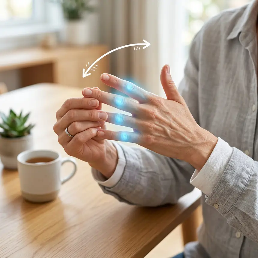Finger joint stretching