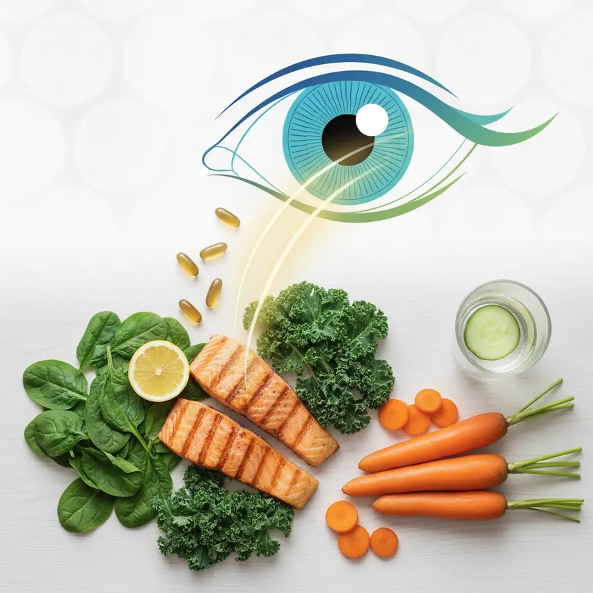 Eye healthy foods nutrients