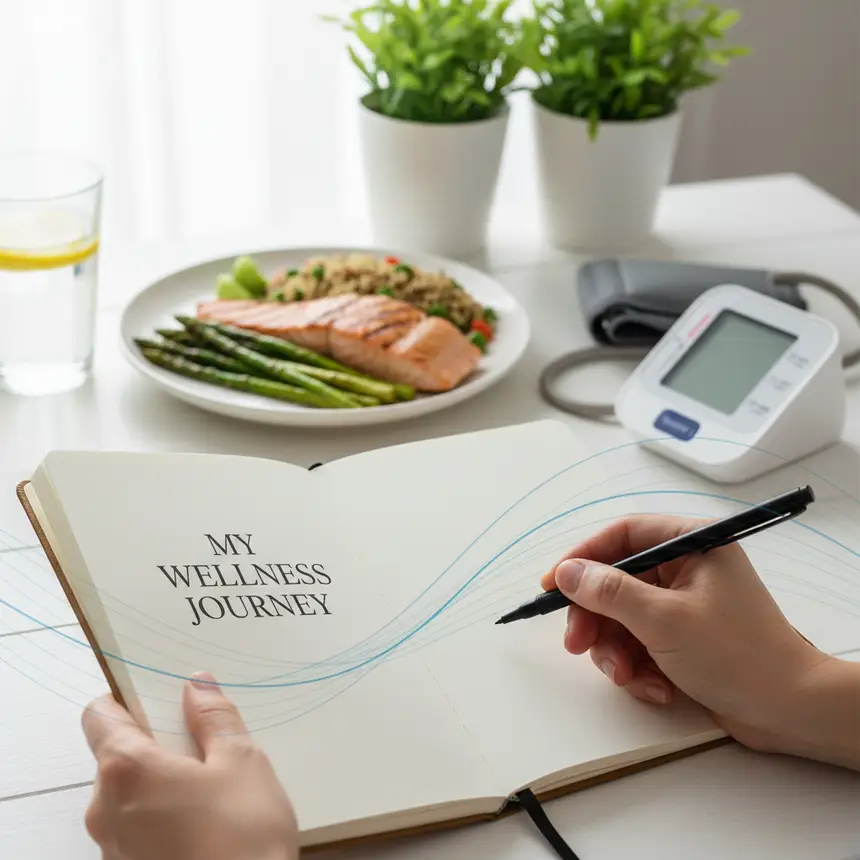 Personal blood pressure management, health plan
