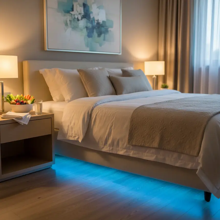 Restful sleep, hydration, healthy diet