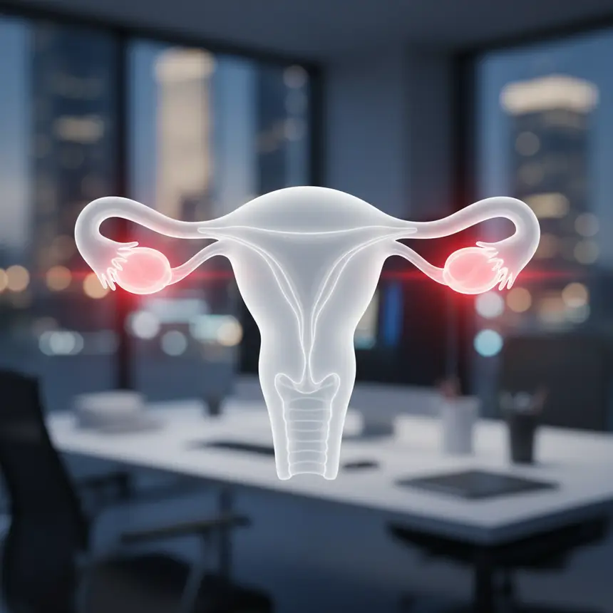 Stress, reduced ovarian function