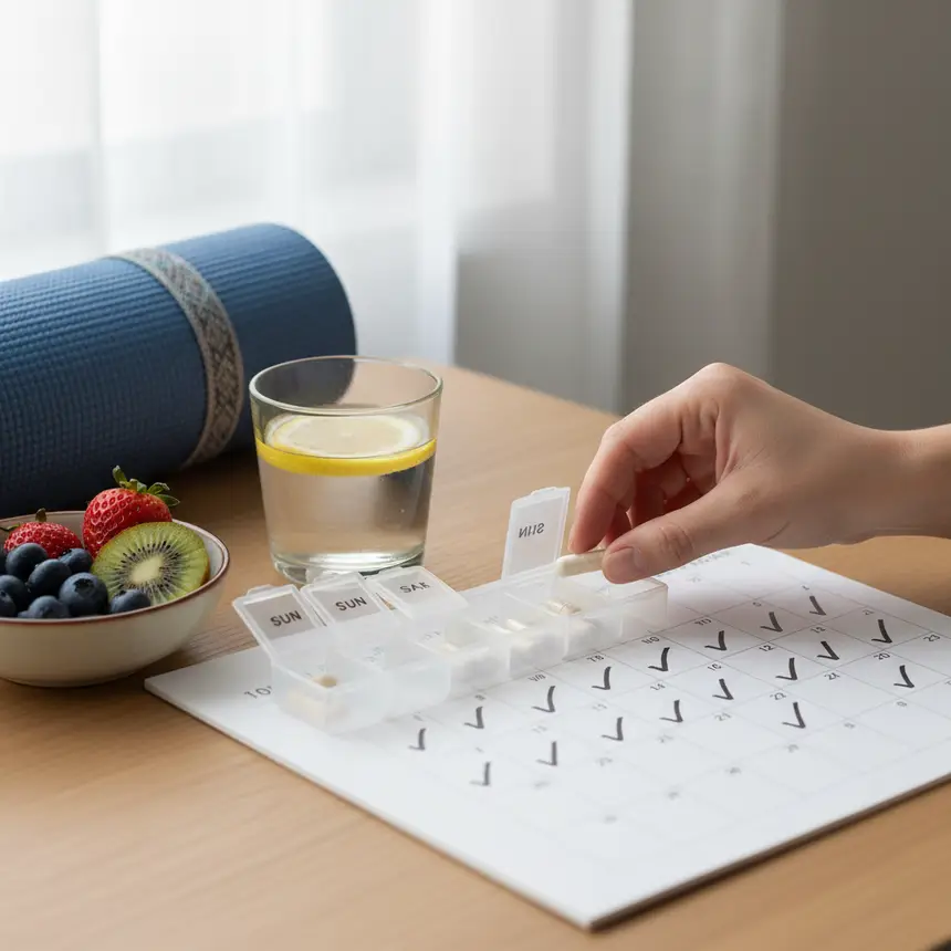 Consistent probiotic intake