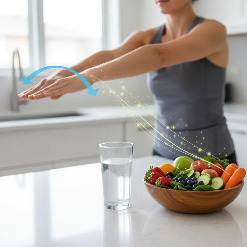 Healthy diet, exercise habits