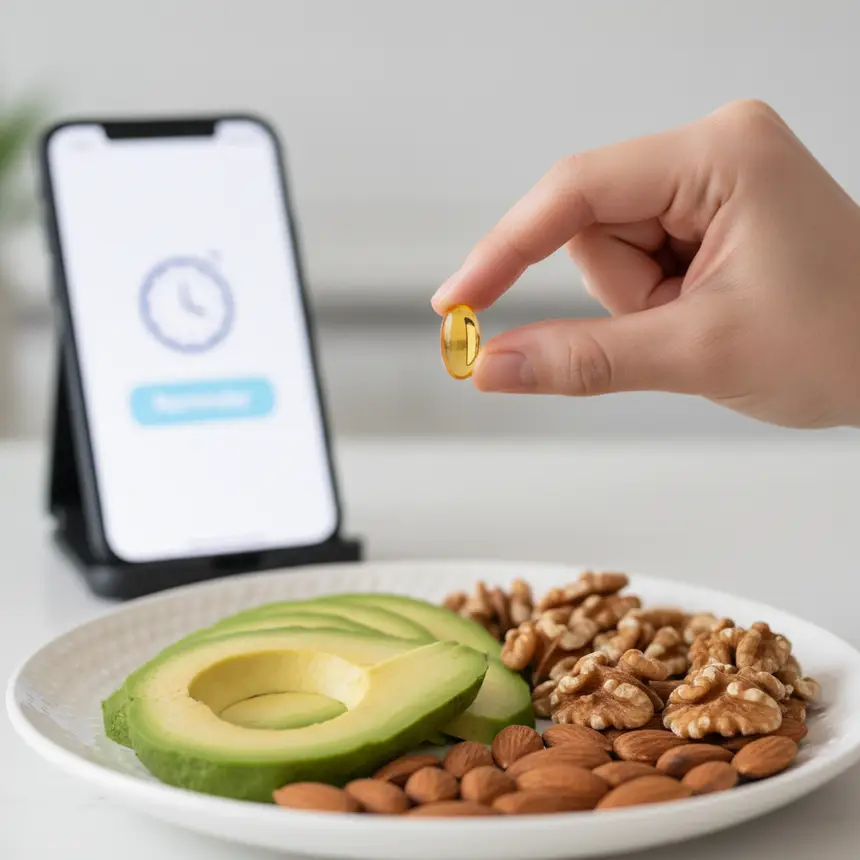 Lutein intake method, eye health habits
