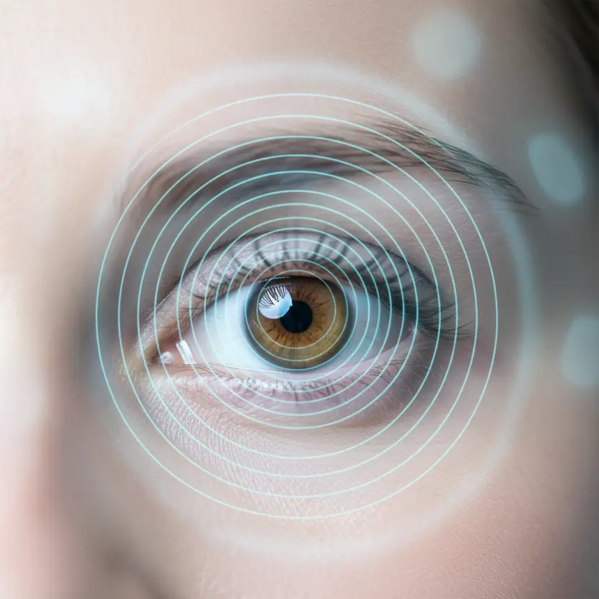 Consistent eye care, healthy vision
