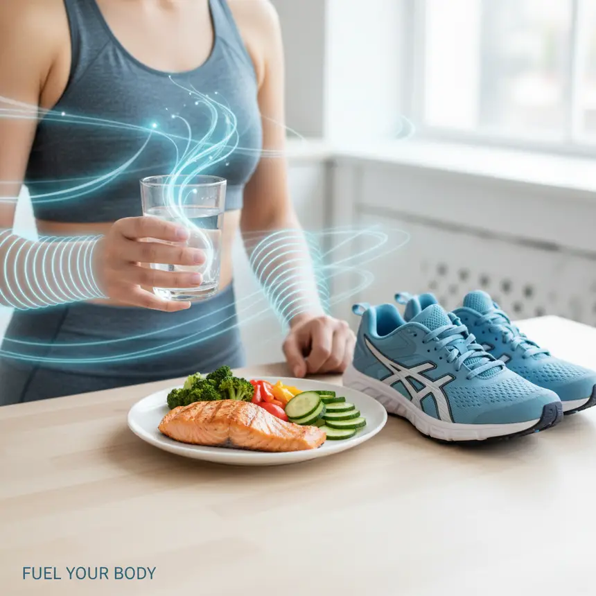 Body contouring journey, hydration, healthy diet