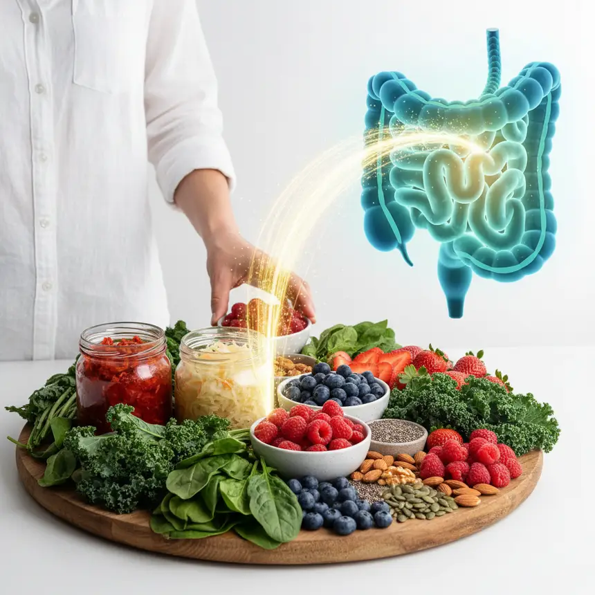 Gut-healthy diet, probiotics