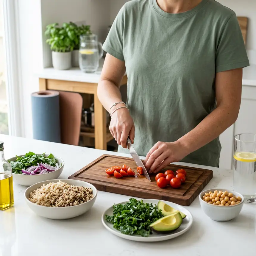 Healthy eating habits, gut health management
