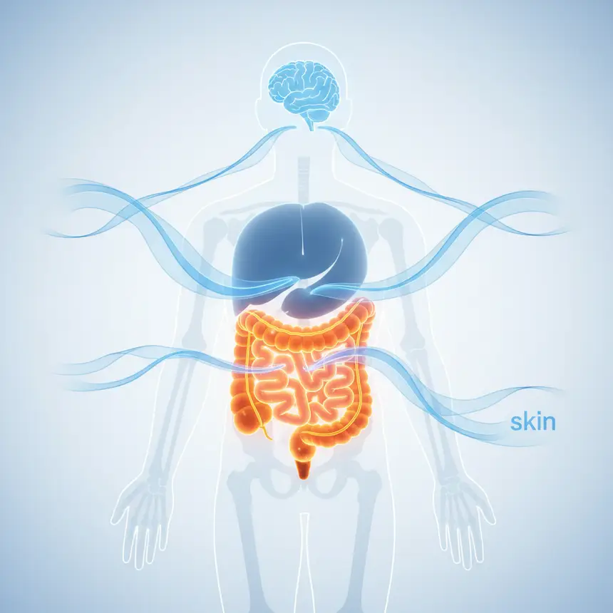 Gut health systemic impact, vibrant life
