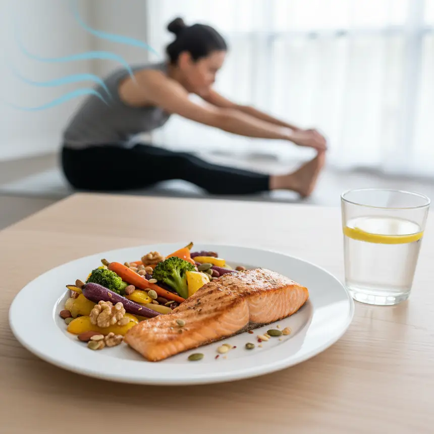 Healthy diet, exercise, nutrients