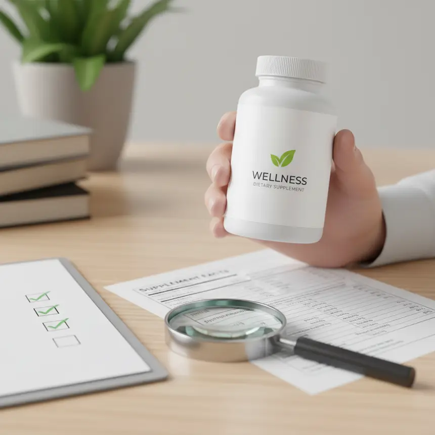 Supplement selection criteria check
