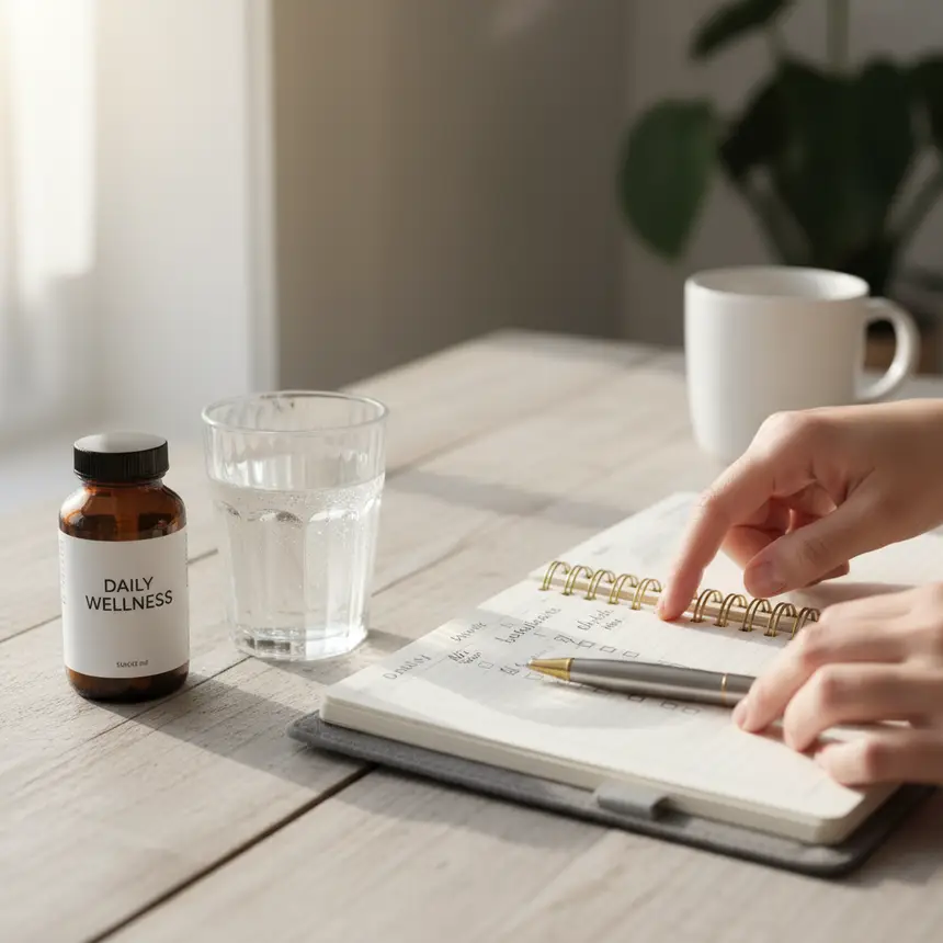 Supplement intake routine