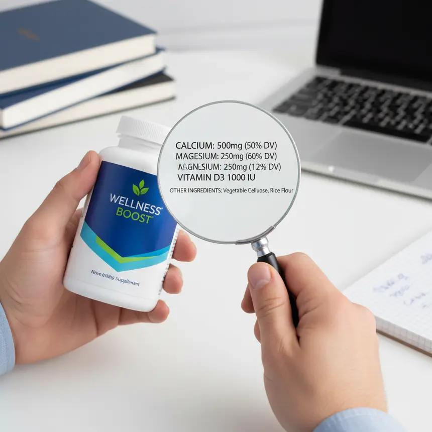 Supplement label review