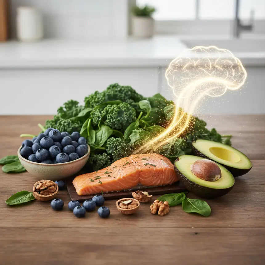 Brain healthy diet nutrients