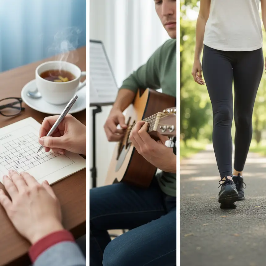 Brain stimulation activities exercise