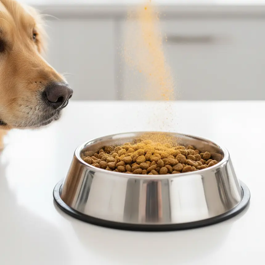Administering dog probiotics