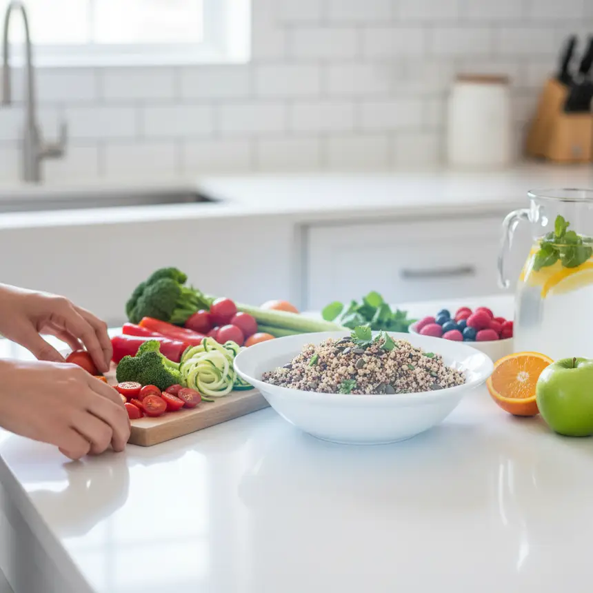 Healthy eating habits gut management