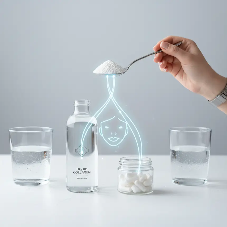 Collagen intake methods, skin hydration