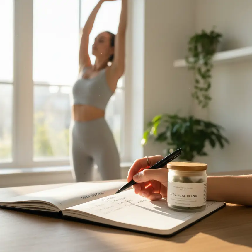 Menopause management habits, consistent intake